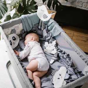 BabyOno 1536 PRZYTULANKA SZELEŚCIK LITTLE BIRDIE BLINK & SHINE 6