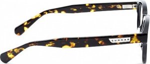 Triton GUNNAR Optiks Emery okulary komputerowe - Przezroczysta szyba, czarny/żółw 4