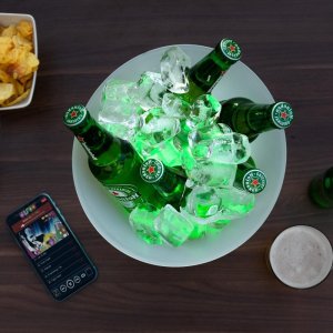InnovaGoods InnovaGoods POJEMNIK Z LEDAMI I GŁOŚNIKIEM NA AKUM 14
