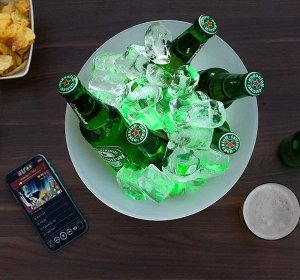 InnovaGoods InnovaGoods POJEMNIK Z LEDAMI I GŁOŚNIKIEM NA AKUM 6