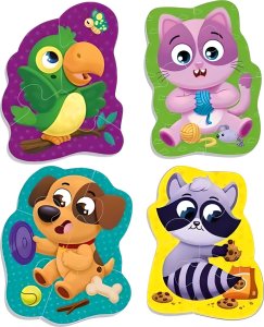 Roter Kafer Baby puzzle piankowe Zwierzęta domowe RK6010-05 2