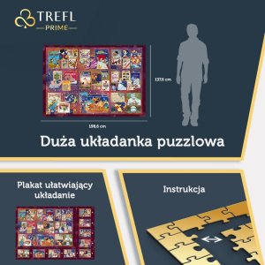 Trefl Puzzle Prime Disney - Golden Age of Disney 13500 elementów (81026) 4