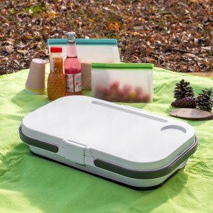 InnovaGoods InnovaGoods Folding Picnic Basket with Lid-Table 3