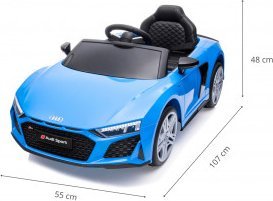 Milly Mally Pojazd na akumulator Audi R8 Spyder Blue 18