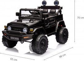 Milly Mally Pojazd na akumulator Toyota FJ Cruiser Black 20