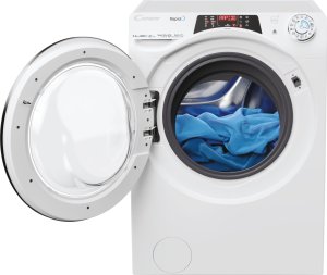 Pralko-suszarka Candy Washing Machine with Dryer ROW 4966DWMC7-S Energy efficiency class D Front loading Washing capacity 9 kg 1400 RPM Depth 58 cm Width 60 cm Display TFT Drying system Drying capacity 6 kg Steam function White 2