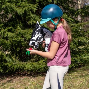 Froster Koń na Kiju - Hobby Horse Skippi - Karo-Srokaty 3