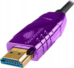 Kabel Spacetronik HDMI - HDMI 40m czarny (SH-OX400) 6
