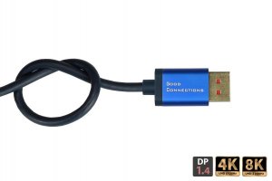 Kabel Alcasa Alcasa 4814-SF050B kabel DisplayPort 5 m Niebieski 3
