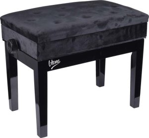 V-Tone V-TONE ŁAWA 2 WL ława do pianina ze schowkiem WELUR BK 5