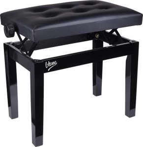 V-Tone V-TONE ŁAWA 1 BK ława do pianina fortepianu CZARNA 3