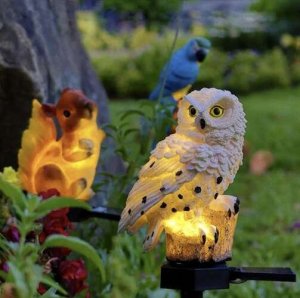 Gardlov LAMPA OGRODOWA SOLARNA - SOWA GARDLOV 23847 2