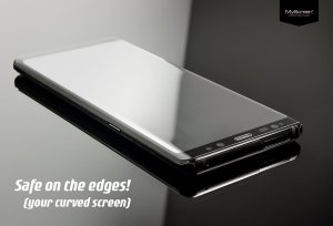 MyScreen Protector MyScreen Protector - Szkło hartowane na cały ekran DIAMOND GLASS edge3D (czarna ramka) do Honor Magic6 Pro 2