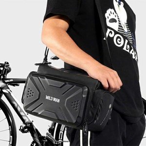 WildMan WILDMAN Torba na ramę roweru GS6 uchwyt rowerowy czarna/black 7