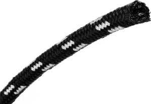 John Paddle Lina kotwiczna pleciona polipropylenowa John Paddle w odcinkach: 10/15/20m Czarna 6mm 15 m 5