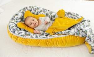 BabyMatex Materac 55 x 80 Pozycjonujący Gniazdko Velvet 03 4