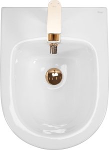 Bidet Rea Bidet podwieszany Rea Carlo Mini White Gold Edge 4