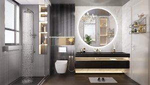 Lustro Tutumi LUSTRO ŚCIENNE LED 50cm HZJ050 5