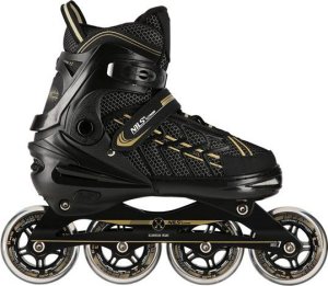 Nils Extreme NA1128 CZARNO-ZŁOTE ROZM. XL(43-45) ŁYŻWOROLKI NILS EXTREME 9