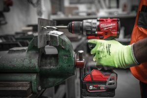 Wiertarko-wkrętarka Milwaukee M18 FPD3-502X 18 V 2 x akumulator 5 Ah 9