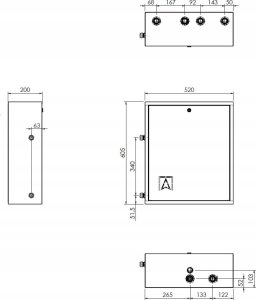 Ariston Moduł hydrauliczny AMB 760 do pomp ciepła typu monoblok, przyłącza G1" 10