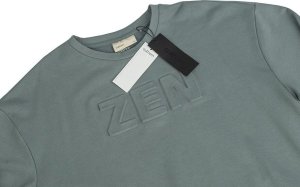Outhorn Bluza męska M0755 morska zieleń OTHAW23TSWSM0755 46S M 4