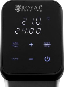 Royal Catering Cyrkulator zanurzeniowy do gotowania sous-vide 30 l 1500 W Cyrkulator zanurzeniowy do gotowania sous-vide 30 l 1500 W 3