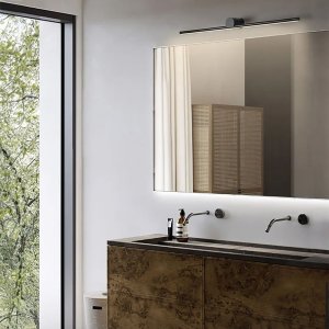 Lustro Toolight KINKIET ŁAZIENKOWY LED 80CM APP1343-W Black 5