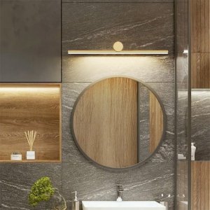 Lustro Toolight KINKIET ŁAZIENKOWY LED 40CM APP1344-W GOLD 4