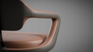 Krzesło biurowe Diablo Chairs V-Modular Brązowe 9