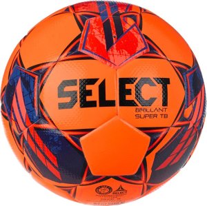 Select Piłka nożna Select Brillant Super TB 5 FIFA Quality Pro v23 pomarańczowo-czerwona 18328 5 2