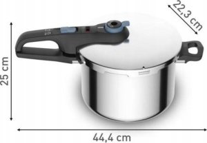 Tefal Szybkowar Secure Trendy 6L Aqua Blu 9