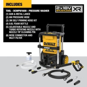 Myjka ciśnieniowa Dewalt Akumulatorowa DCMPW1600N-XJ 7