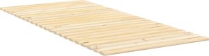 vidaXL Stelaż do łóżka, 90 x 200 cm, lite drewno sosnowe 5