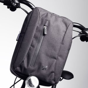 Wozinsky Sakwa torba rowerowa na tablet mocowana na kierownicę z paskiem na ramię szara Sakwa torba rowerowa na tablet mocowana na kierownicę z paskiem na ramię szara 5