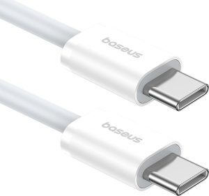Kabel USB Baseus USB-C - USB-C 1 m Biały (6932172648800) 4