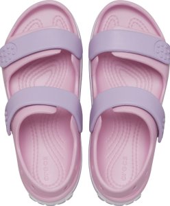 Crocs Sandały dla dzieci Crocs Crocband Cruiser różowe 209423 84I 32-33 2