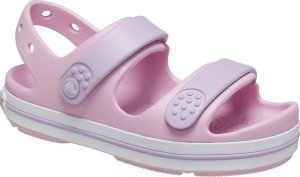 Crocs Sandały dla dzieci Crocs Crocband Cruiser różowe 209423 84I 32-33 5
