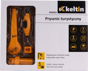 KELTIN Prysznic turystyczny 12V (10) 5