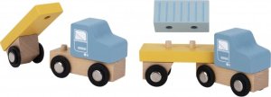 Tooky Toy TOOKY TOY Dźwig Portowy Drewniany Zestaw 4