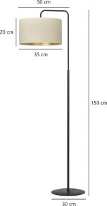 Lampa podłogowa Emibig Biała lampa podłogowa do salonu sypialni pokoju dziecięcego 7