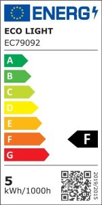 Taśma LED ECOLIGHT2 Eco Light* EC79092 taśma LED 24W 4.8W/M LED 5M 4000K 200lm biała 14