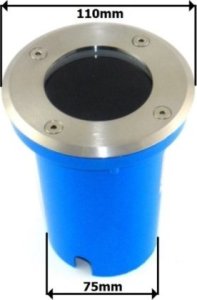 ECOLIGHT2 Eco Light* EC79109 lampa najazdowa zewnętrzna ogrodowa IP67 1x35W GU10 230V kwadratowa inox 11