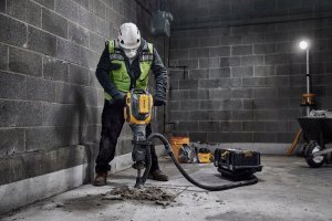 Dewalt DEWALT MŁOT WYBURZENIOWY HEX28 54V FV DCH966Z2 2x15Ah 41J 9