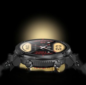 Smartwatch Gravity Zegarek męski SMARTWATCH GRAVITY GT21-7 khaki/khaki/BK 8