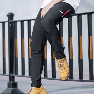 RockBros Komfortowe spodnie rowerowe oddychający materiał rozmiar 2XL czarne 5