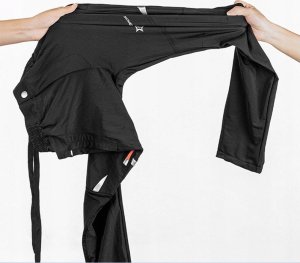 RockBros Komfortowe spodnie rowerowe oddychający materiał rozmiar 2XL czarne 7