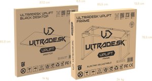 Biurko Ultradesk Uplift XXL Brązowe 160 cm x 75 cm 17