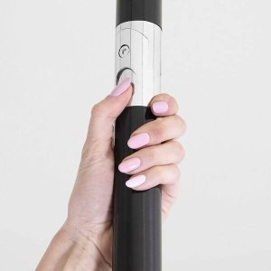 Springos Parasol ogrodowy łamany 300 cm duży z korbką na balkon, taras jasnoszary UNIWERSALNY 12