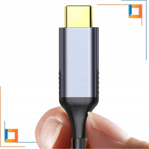Kabel USB Co2 USB-C - USB-C 3 m Szary 12